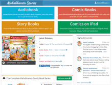 Tablet Screenshot of mahabharatastory.com